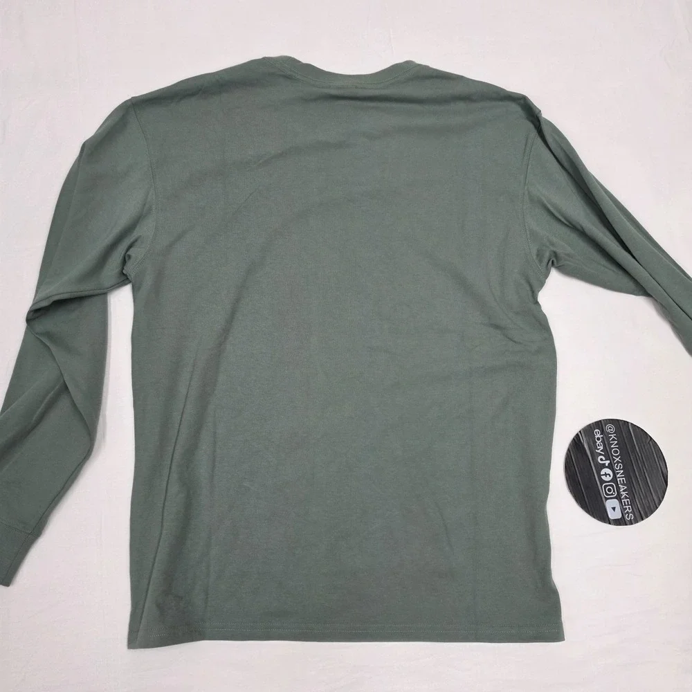Nike ACG Stars Graphic Long Sleeve Shirt Green HV2176-364 Men's Size Small